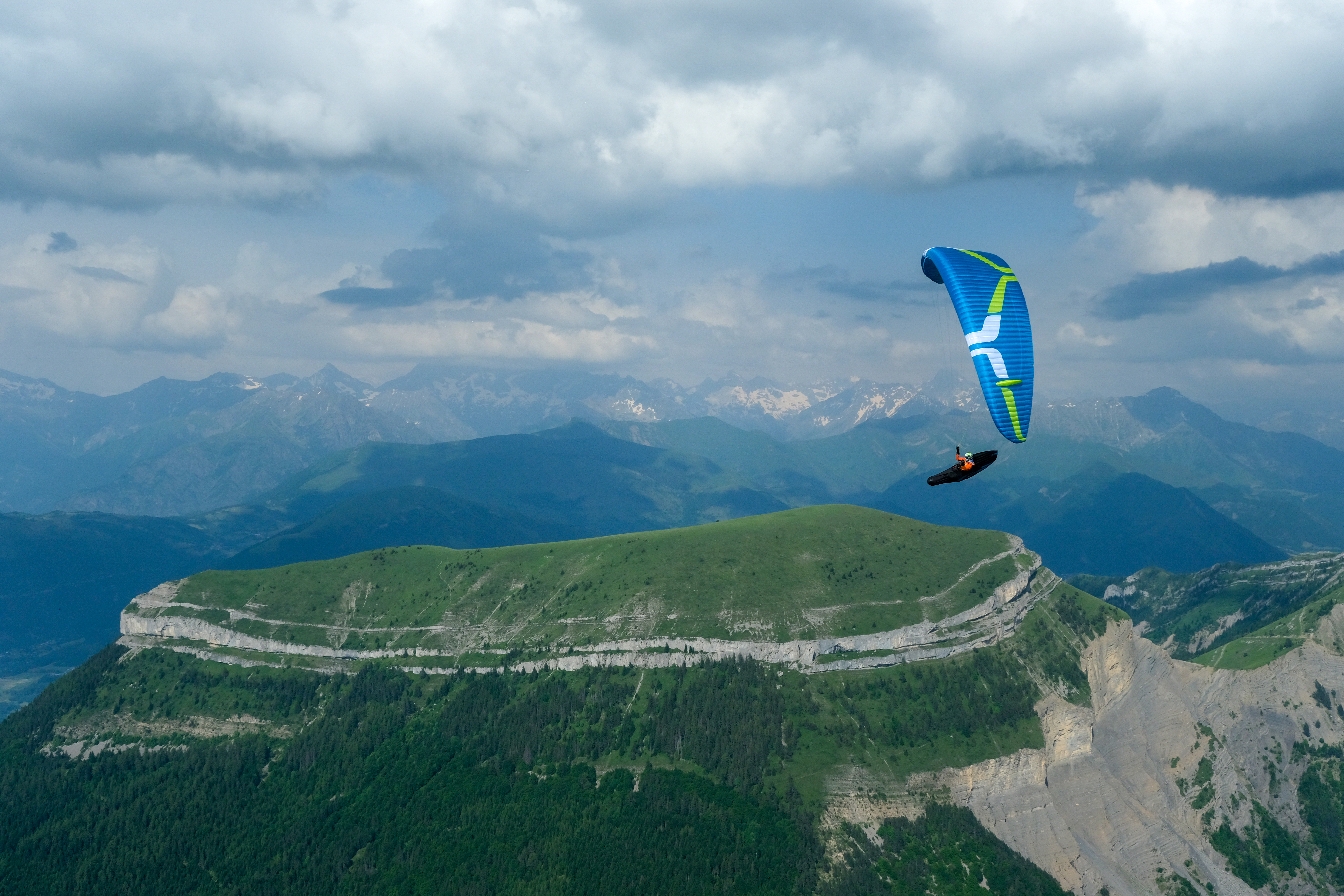 Vol bivouac hike and fly en montagne