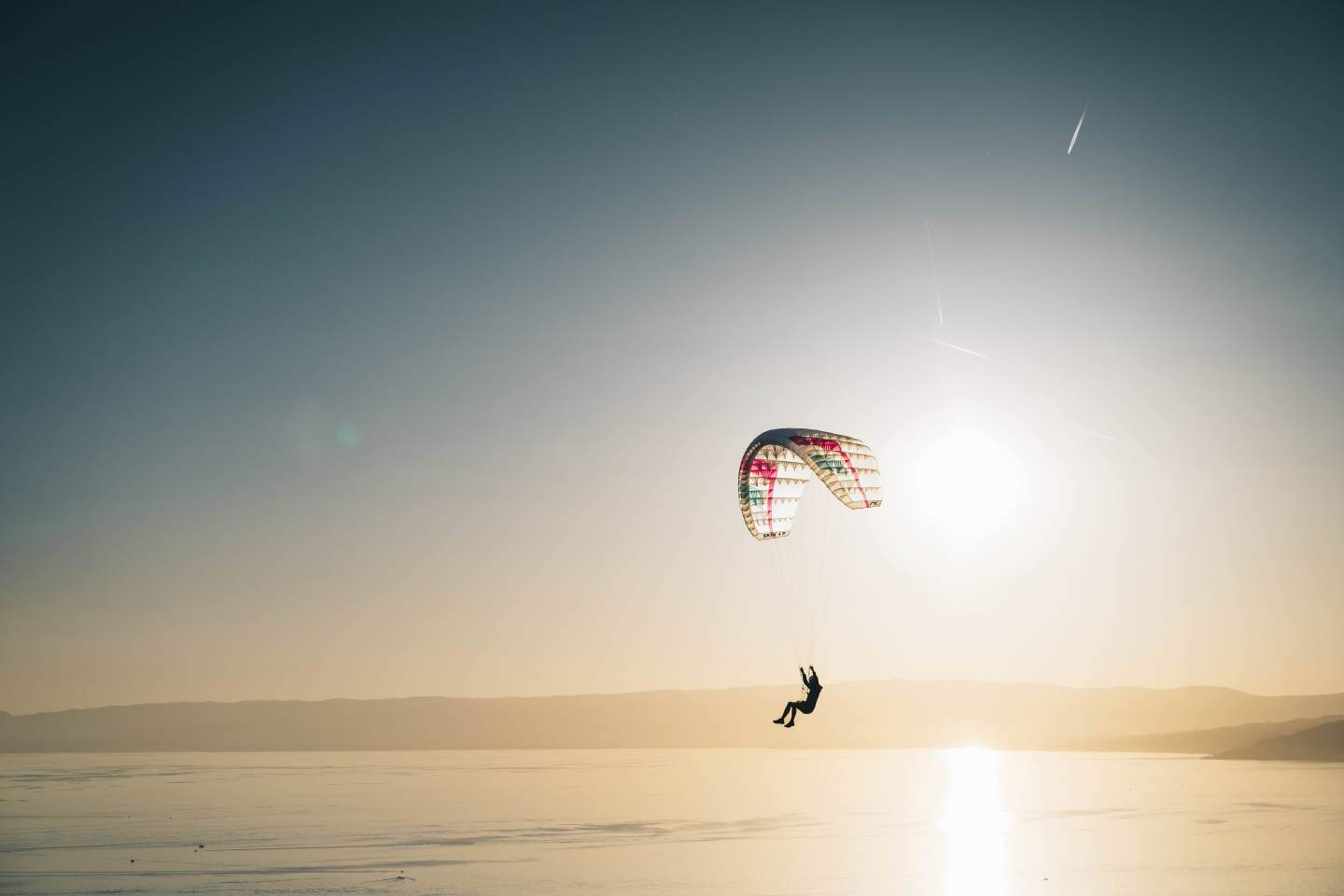 Vol thermique avec parapente de randonnée